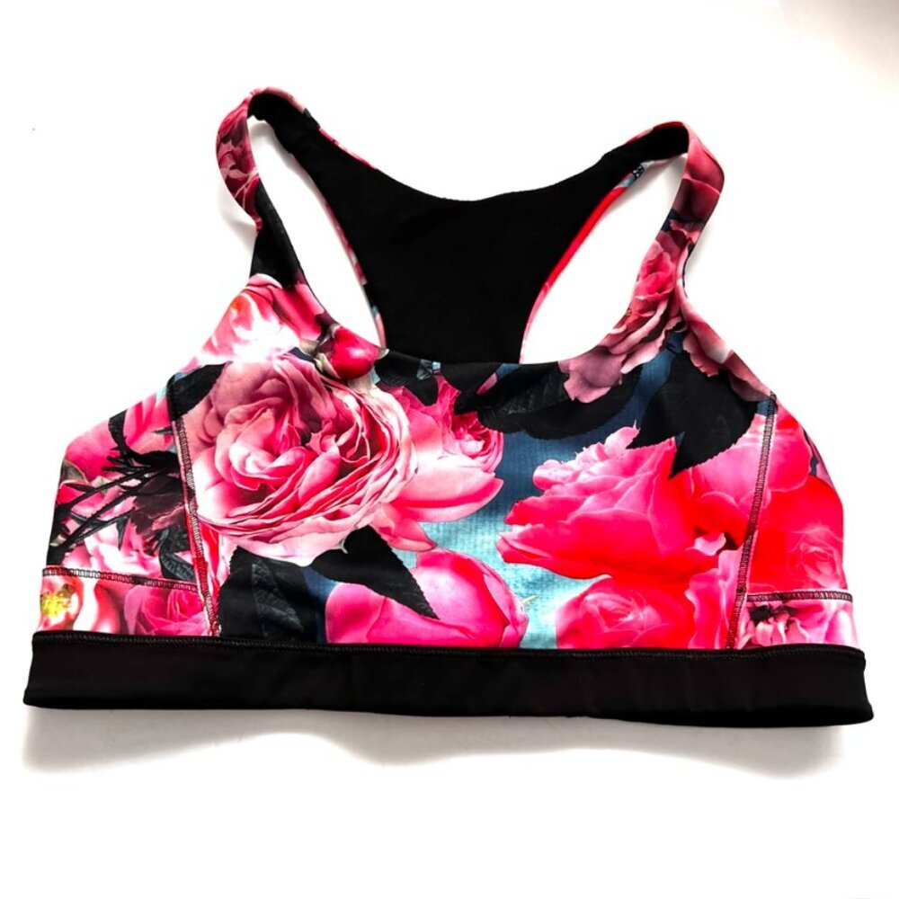 Lululemon All Sport Bra floral racerback
